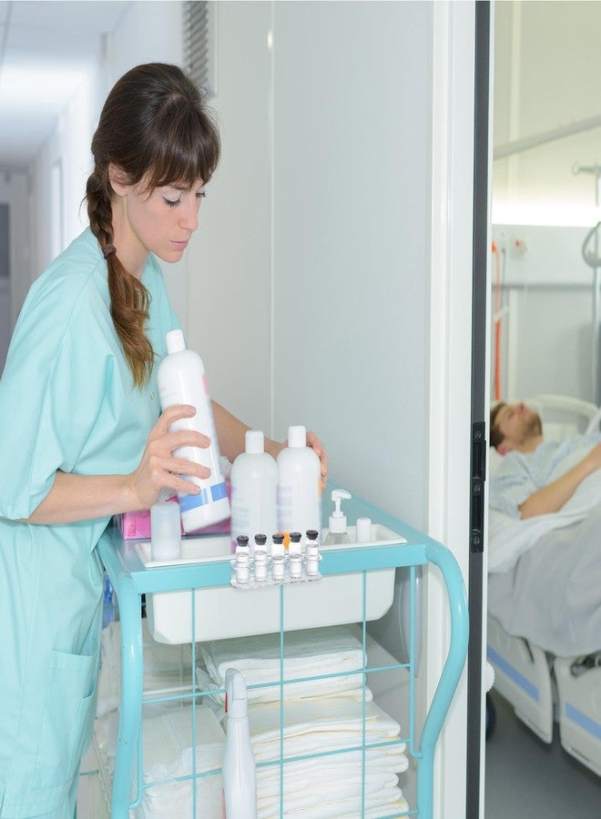 Marsui 5 Slots Vial Holder Refrigerator Wall Caddy Peptide Vial Holder Case for Fridge Acrylic Diabetic Storage Organizer Fit with U-100 Vials 24mm (0. 94 Inches) Diameter - Image 5